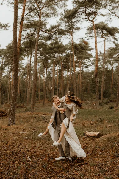 Trouwfoto uit een bruidsreportage van Marilyn Fotografie
