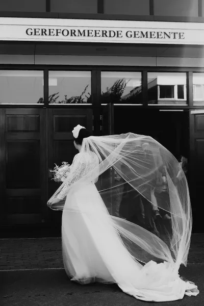 Trouwfoto uit een bruidsreportage van Marilyn Fotografie